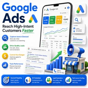 Professional digital marketing service for SEO social media and paid ads