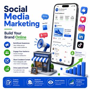 Digital marketing campaign for online business growth and customer acquisition