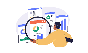 Website Development service by MMIT showing modern responsive website design, coding dashboard, and web application development interface.